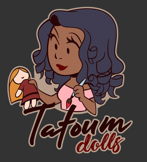 Tatoum Dolls - Logo Concept