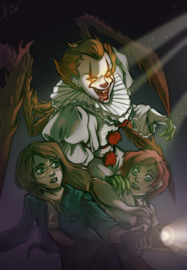 Pennywise 2017 - Atmosphere Research Fan Art